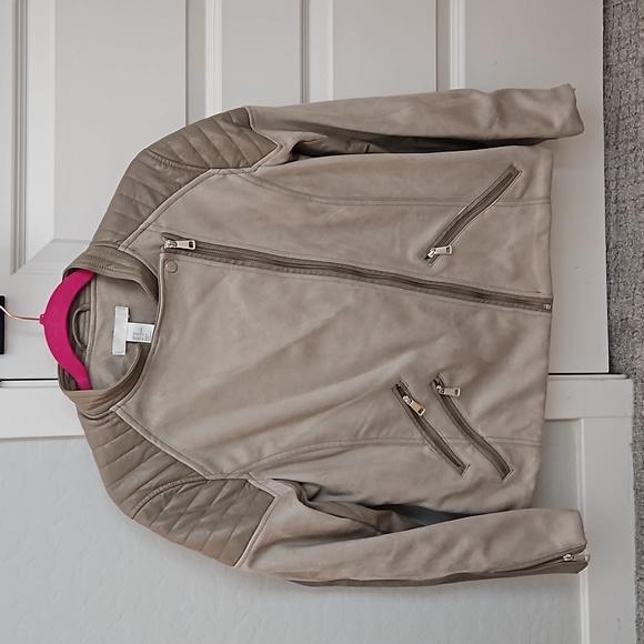 New H&M Suede Jacket - Picture 3 of 7